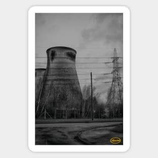 Ferrybridge Mono Sticker